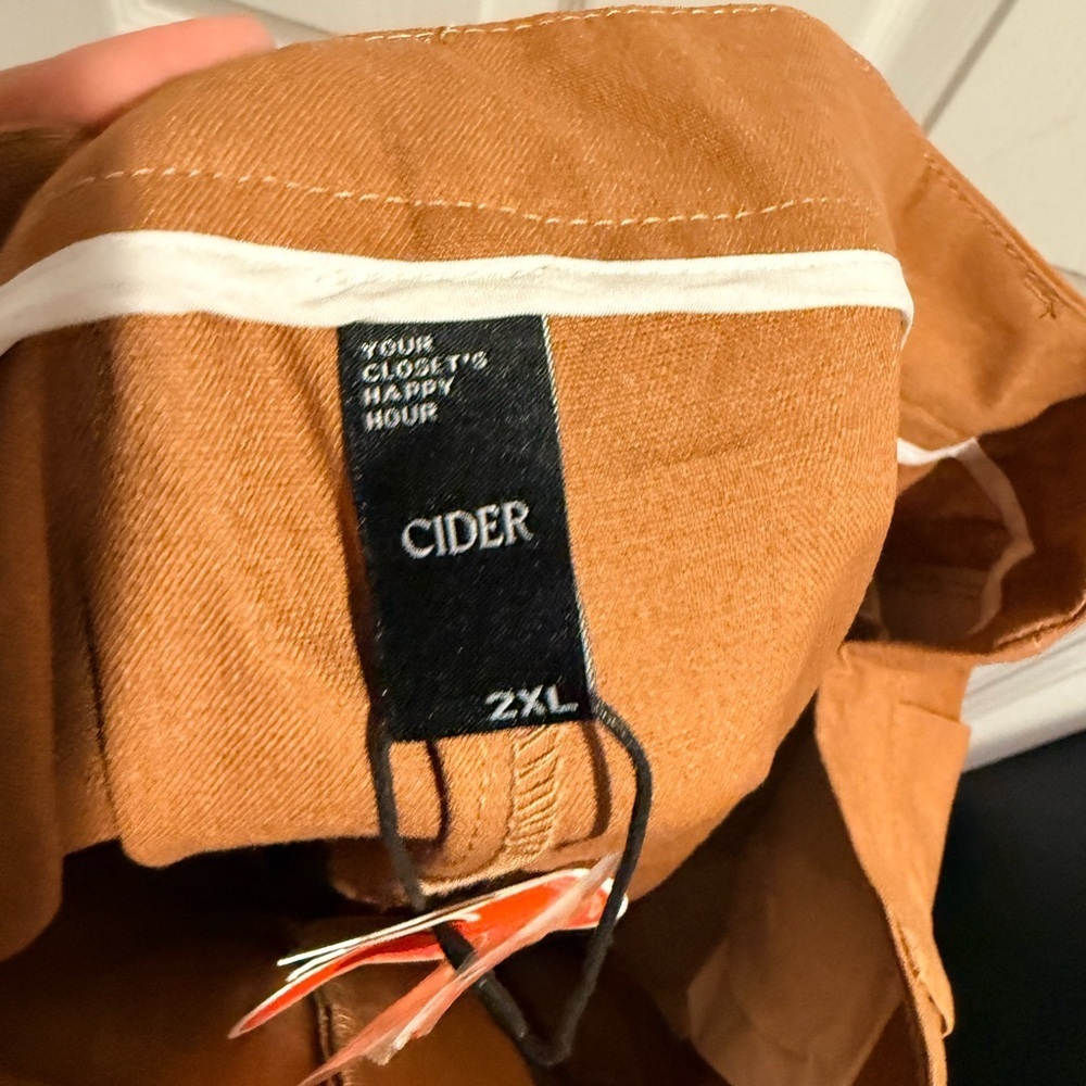 Cider Women's Tan Chinos - Picture 3 of 6